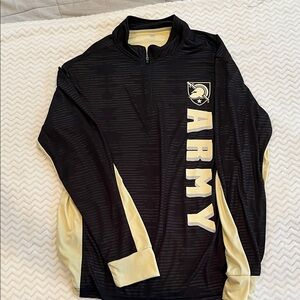 Colosseum Black and Cream Long Sleeve Tee